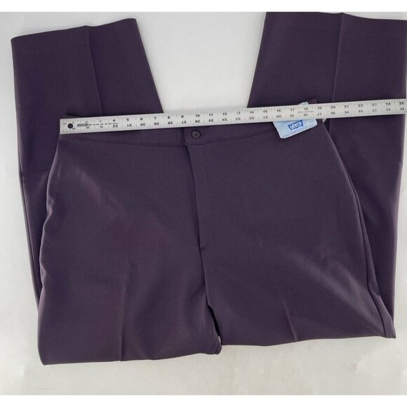 Vintage Levi’s Womenswear High Rise Purple Dress Pants Deadstock 38S See Photos - Picture 5 of 14
